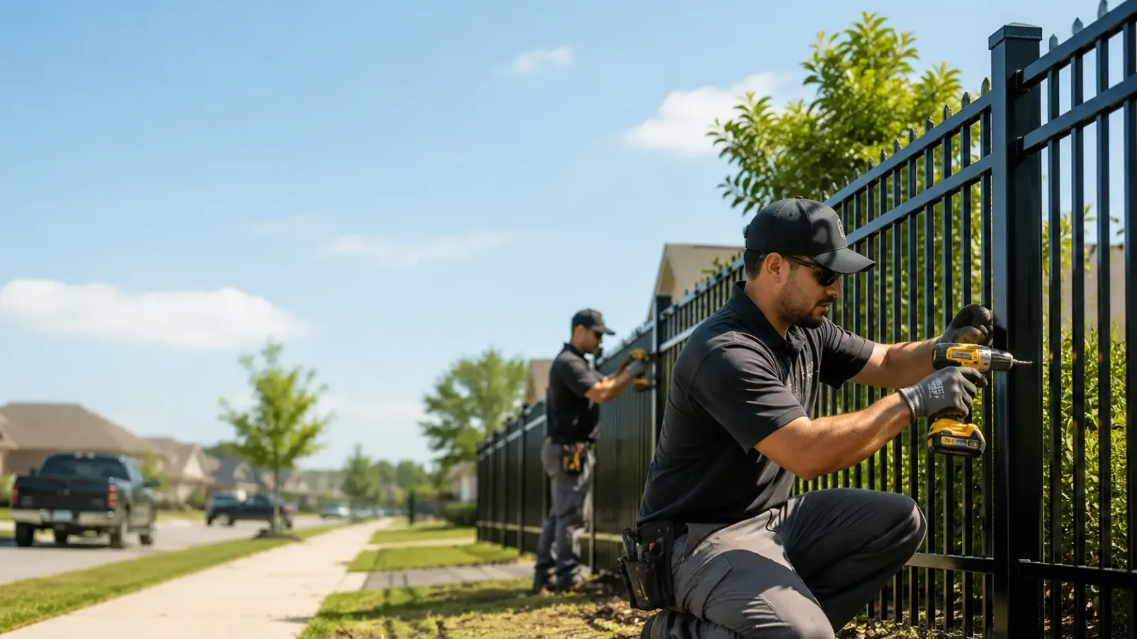 Metal Fence Installation in Red Bank, TN